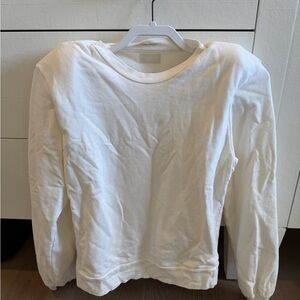 MOTHER White Sweatshirt